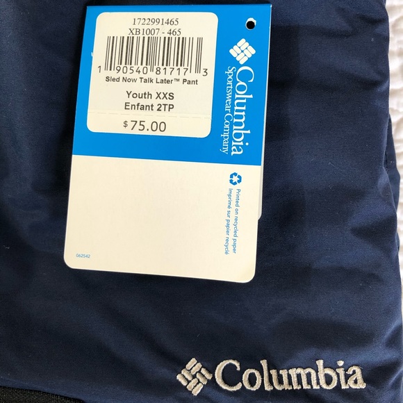 Columbia Kid’s Ski Pants - Picture 6 of 8